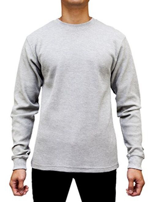 Access Men's Heavyweight Long Sleeve Thermal Crew Neck Top