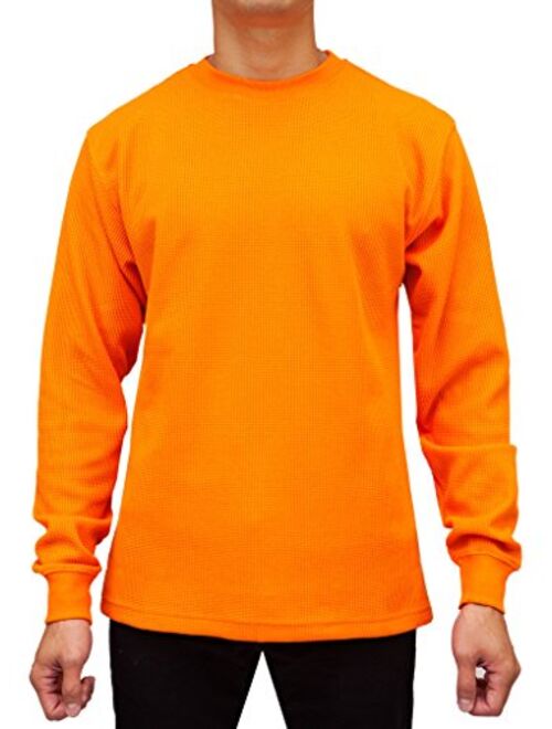 Access Men's Heavyweight Long Sleeve Thermal Crew Neck Top