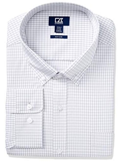 Men's Long Sleeve Anchor Gingham Button Up Shirt