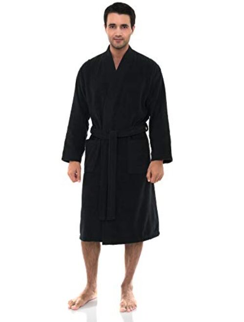 TowelSelections Mens Luxury Robe, Turkish Cotton Terry Kimono Soft Bathrobe