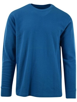 ChoiceApparel Mens Long Sleeve Thermal Waffle Pattern Crew Neck Shirts (Many Colors)