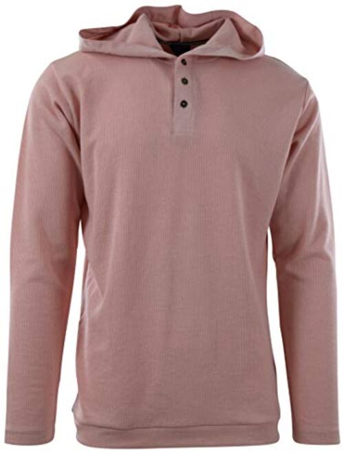 ChoiceApparel Mens Long Sleeve Thermal Waffle Pattern Crew Neck Shirts (Many Colors)