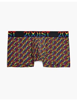 2(X)IST Men's Pride Cotton Stretch No Show Trunk