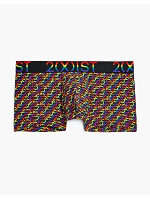 2(X)IST Men's Pride Cotton Stretch No Show Trunk