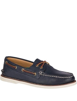 Men's Gold a/O 2-Eye Roustabout Boat Shoes