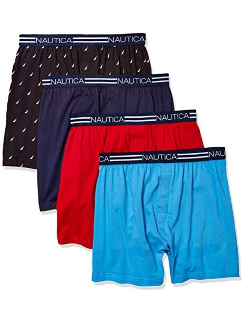 Nautica Men's Classic Cotton Loose Knit Boxer