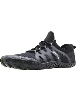 Weweya Barefoot Shoes Men Minimalist Running Cross Training Shoe