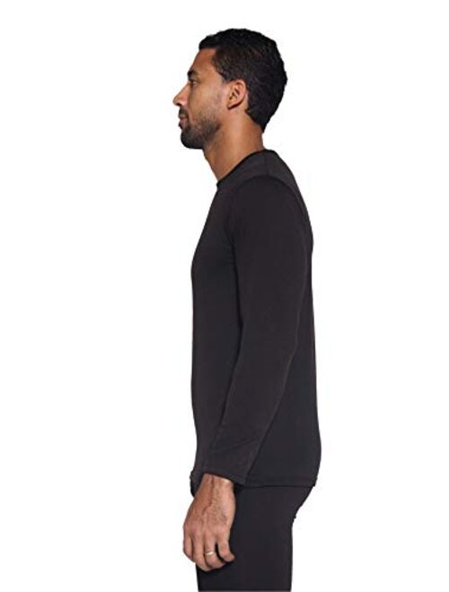 1 & 3 Pack: Men's Ultra-Soft Long Sleeve Crew Neck Thermal Shirt Fleece Lined Compression Baselayer Top Underwear