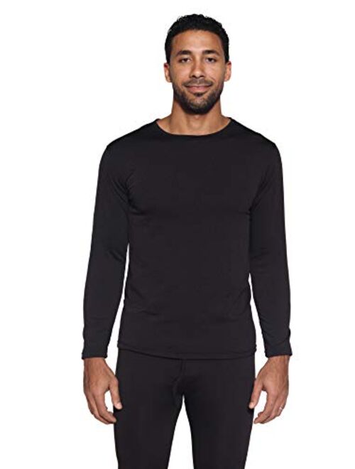 1 & 3 Pack: Men's Ultra-Soft Long Sleeve Crew Neck Thermal Shirt Fleece Lined Compression Baselayer Top Underwear