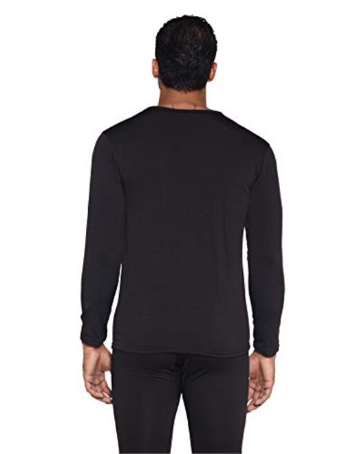 1 & 3 Pack: Men's Ultra-Soft Long Sleeve Crew Neck Thermal Shirt Fleece Lined Compression Baselayer Top Underwear