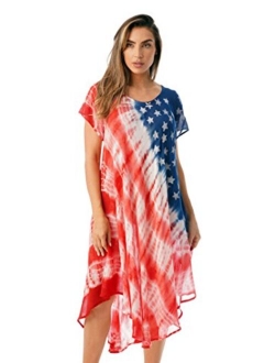 Riviera Sun American Flag Dresses for Women