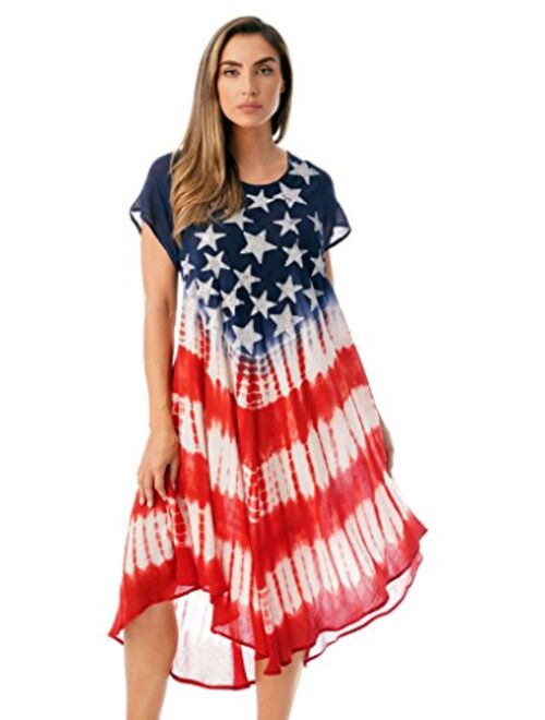 Riviera Sun American Flag Dresses for Women