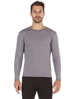 Bodtek Mens Thermal Underwear Shirt Fleece Lined Long Sleeve Baselayer Top