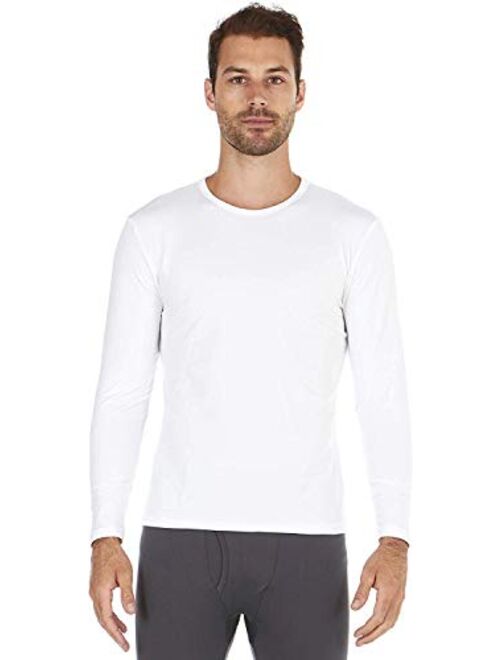 Bodtek Mens Thermal Underwear Shirt Fleece Lined Long Sleeve Baselayer Top