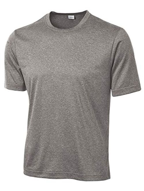 Opna Men's Big and Tall Short Sleeve Moisture Wicking Athletic T-Shirts Regular Sizes & XLT's