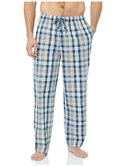 Amazon Essentials Men's Straight-Fit Woven Pajama Pant