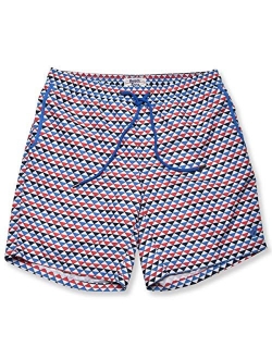 Beach Bros. Mens Swim Trunks Mesh Lining with Elastic Waistband