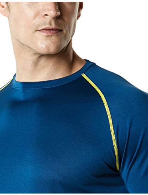 TSLA 1 or 2 Pack Men's Workout Running Shirts, Quick Dry Cool-Dri Short Sleeve Athletic Shirts, Active Sport Gym T-Shirts