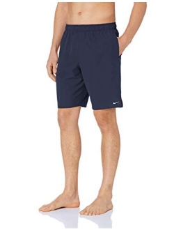 Men's Solid Lap 9" Volley Short Swim Trunk