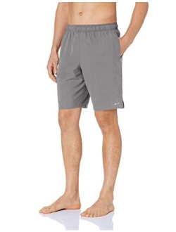 Men's Solid Lap 9" Volley Short Swim Trunk