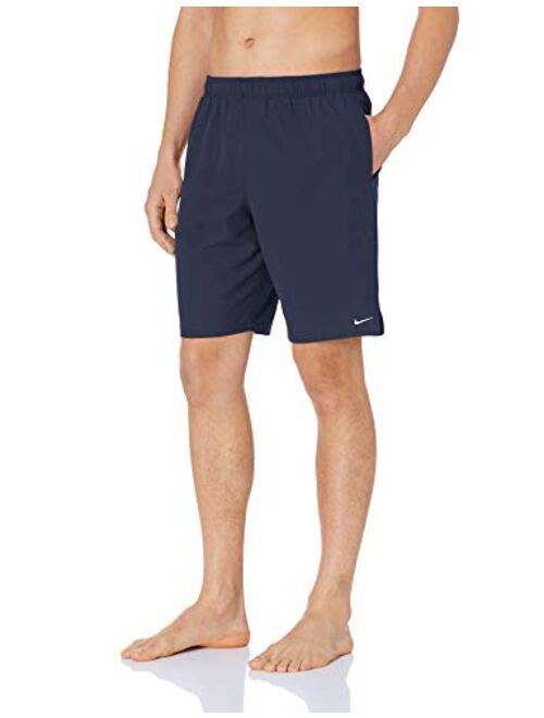 Nike Men's Solid Lap 9" Volley Short Swim Trunk