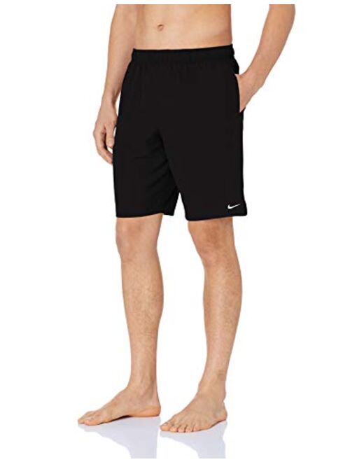 Nike Men's Solid Lap 9" Volley Short Swim Trunk