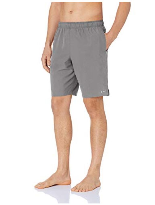 Nike Men's Solid Lap 9" Volley Short Swim Trunk