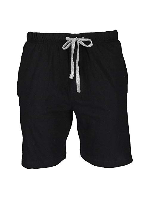 Hanes Men's 2-Pack Knit Sleep Pajama Drawstring Shorts