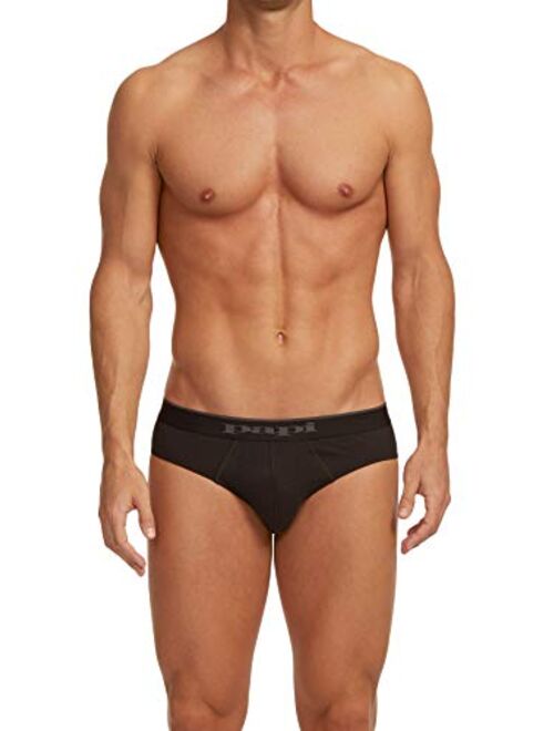 Papi Men's 3-Pack Premium Performance Cotton Stretch Brief