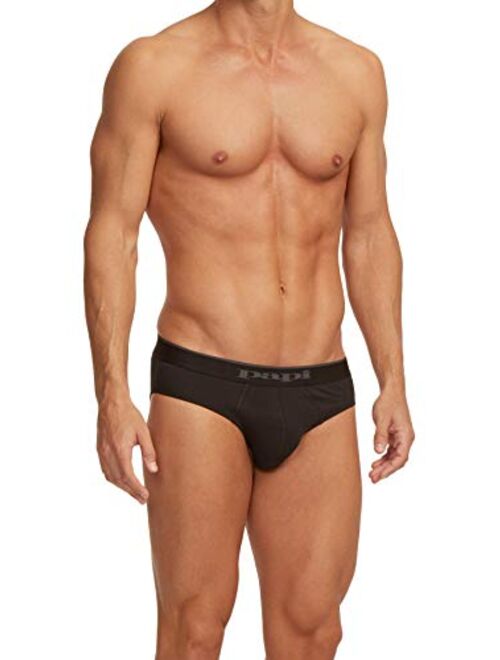 Papi Men's 3-Pack Premium Performance Cotton Stretch Brief