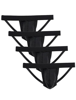 Tyhengta Men's Athletic Supporter Briefs Performance Jockstrap Underwear