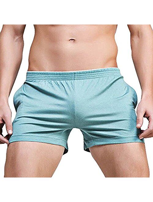 Banana Bucket Men's Running Workout Gym Active Shorts Lounge Sleep Bottoms