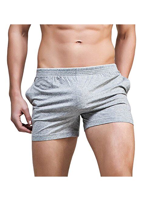 Banana Bucket Men's Running Workout Gym Active Shorts Lounge Sleep Bottoms