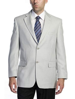 P&L Men's Premium Stretch Classic Fit Sport Coat Suit Jacket Blazer