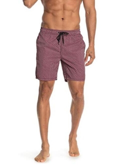 Mr. Swim Men's Swim Trunks with Mesh Lining - Quick Dry Bathing Suit with Pockets - 7.5 Inch Inseam