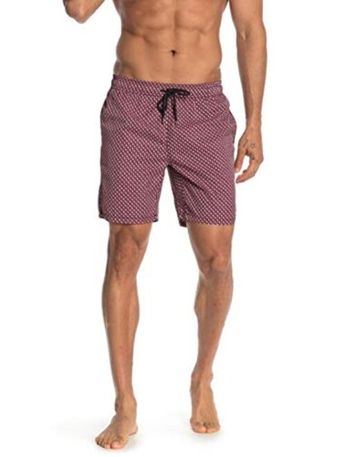 Mr. Swim Men's Swim Trunks with Mesh Lining - Quick Dry Bathing Suit with Pockets - 7.5 Inch Inseam