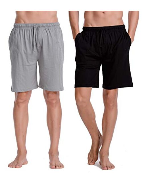 CYZ Men's Comfort Cotton Jersey Shorts with Pockets