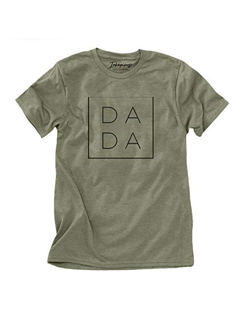 Inkopious DADA Crew Neck Short Sleeve Printed T-Shirt 