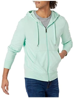 Men's Lightweight French Terry Full-Zip Hooded Sweatshirt