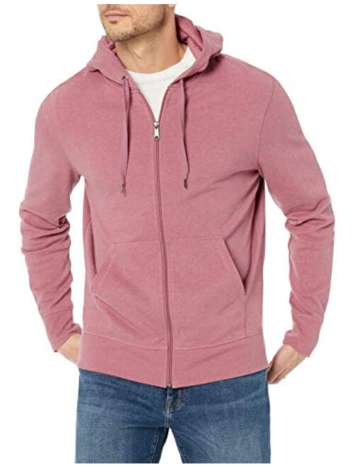 Amazon Essentials Men's Lightweight French Terry Full-Zip Hooded Sweatshirt