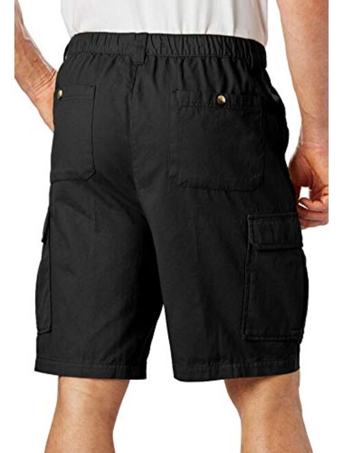 KingSize Men's Big and Tall Knockarounds 8" Cargo Shorts