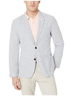 Amazon Brand - Goodthreads Men's Slim-fit Seersucker Blazer