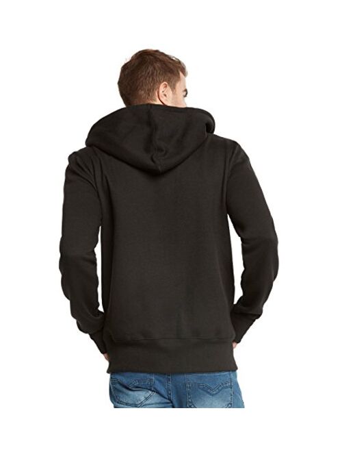 9 Crowns Men's Fleece Full-Zip Ninja Hoodie Essentials