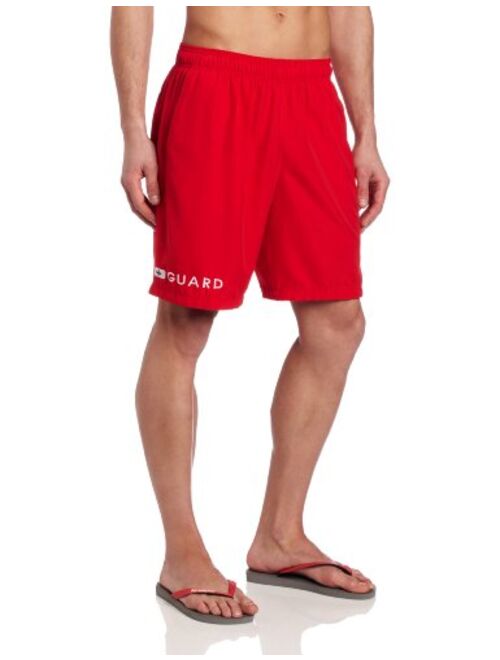 Speedo Men's Guard Volley 19 Inch Swim Trunks