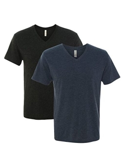 Next Level Men's Short Sleeve Triblend Vee Tee