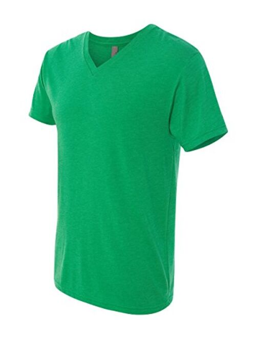 Next Level Men's Short Sleeve Triblend Vee Tee