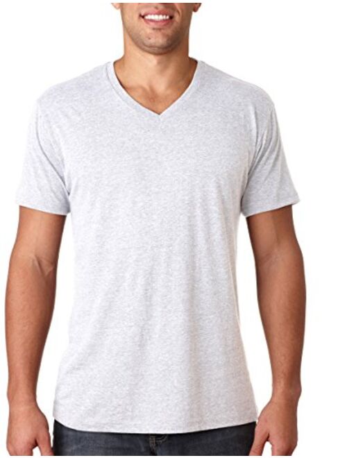 Next Level Men's Short Sleeve Triblend Vee Tee