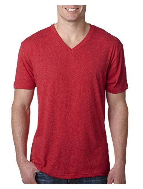 Next Level Men's Short Sleeve Triblend Vee Tee