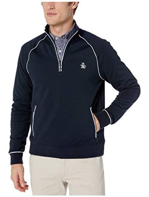 Original Penguin Men's Long Sleeve 3/4 Zip