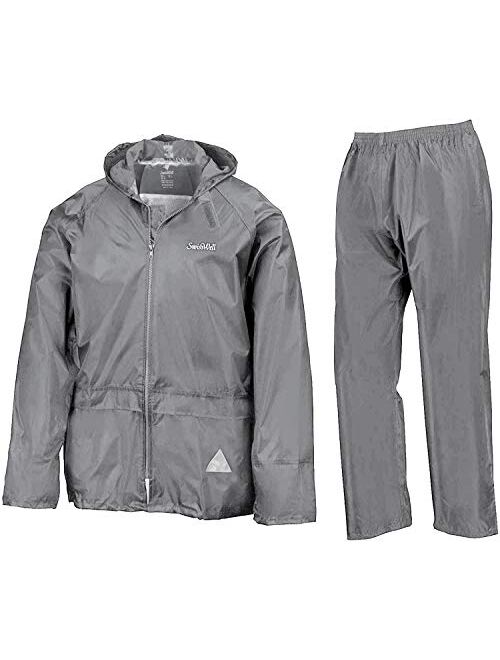 SWISSWELL Mens Rain Suit Waterproof Lightweight Fishing Rain Gear